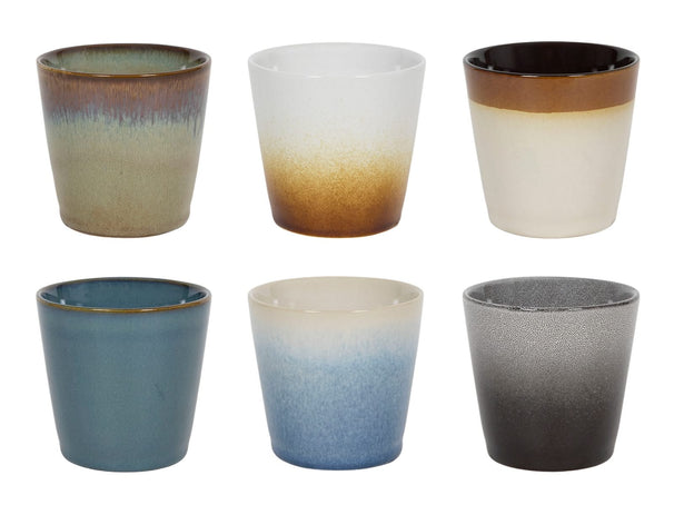 Tazas de café Studio Tavola - Tazas Senseo - Storm - 200 ml - 6 piezas