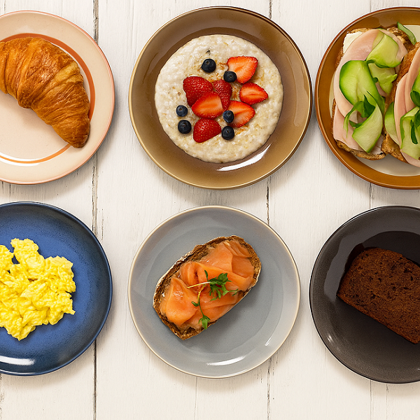 Platos para desayuno / postre Studio Tavola Earth ø 20 cm - 6 unidades
