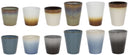 Set de café Studio Tavola - Tazas de café y tazas de capuchino - Storm - 12 piezas