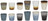 Set de café Studio Tavola - Tazas de café y tazas de capuchino - Storm - 12 piezas