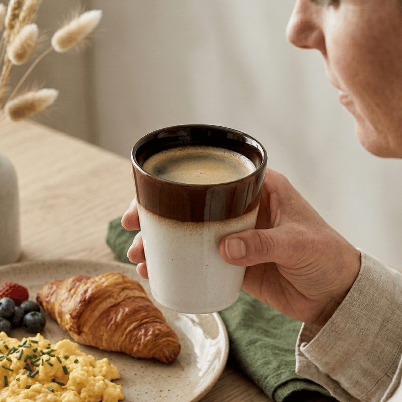 Studio Tavola Tazas para capuchino - Vasos para café - Earth 310 ml - 6 unidades