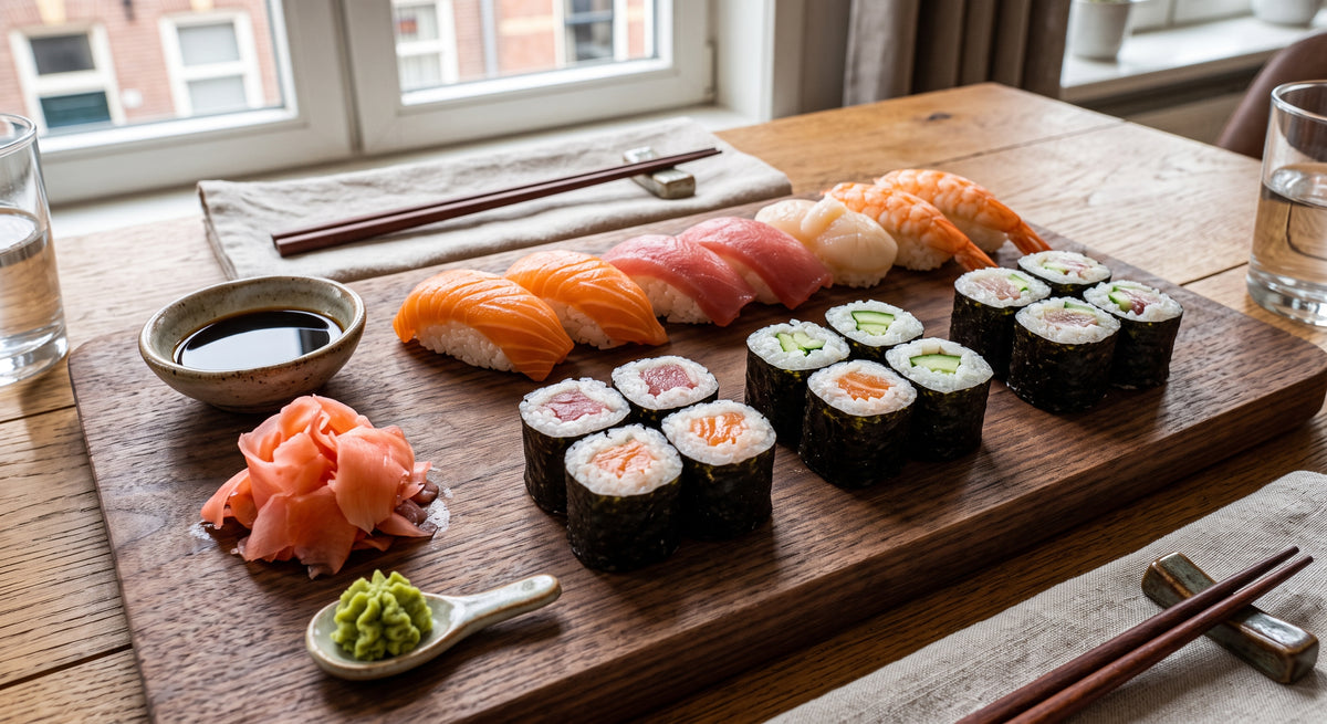 Hacer sushi es más fácil de lo que crees, y además mucho más divertido.