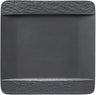 Villeroy & Boch Plato de cena Manufacture Rock - Negro - 28 x 28 cm