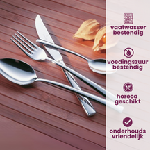 Villeroy & Boch Juego de cubiertos Piemont - Acero inoxidable 18/10 - 24 piezas / 6 personas