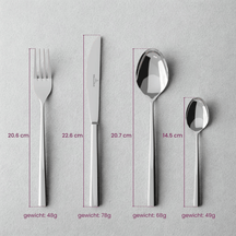 Villeroy & Boch Juego de cubiertos Piemont - Acero inoxidable 18/10 - 24 piezas / 6 personas