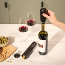 Conservador de vino eléctrico Vacu Vin con bomba de vacío + 2 tapones