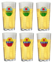Vasos de cerveza Vedett Extra - 250 ml - 6 piezas