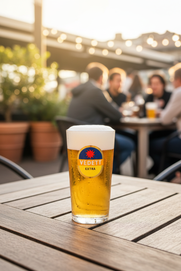 Vasos de cerveza Vedett Extra - 250 ml - 6 piezas