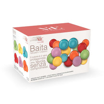 Villa d'Este Home juego de vajilla Baita Classic 18 piezas / 6 personas - 6 platos de cena, 6 platos de desayuno y 6 platos hondos