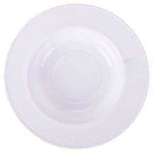Villa d'Este Home Serviesset Decor blanco opaalglas 18-delig / 6 personas - 6 platos de cena, 6 platos de desayuno y 6 platos hondos