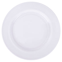 Villa d'Este Home Serviesset Decor blanco opaalglas 18-delig / 6 personas - 6 platos de cena, 6 platos de desayuno y 6 platos hondos