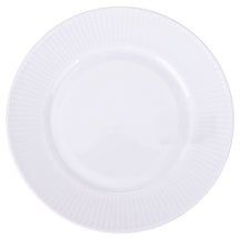 Villa d'Este Home Serviesset Decor blanco opaalglas 18-delig / 6 personas - 6 platos de cena, 6 platos de desayuno y 6 platos hondos