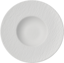 Plato Hondo / para Pasta Villeroy & Boch Manufacture Rock - Blanco - ø 28 cm