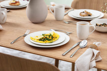 Villeroy & Boch Juego de vajilla For Me 16 piezas / 4 personas - 4 tazas con asa, 4 platos para cena, 4 platos para desayuno y 4 cuencos franceses