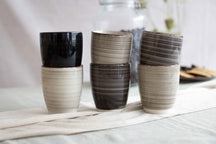 Tazas de café / tazas Senseo Cookinglife Delice gris 180 ml - 6 unidades