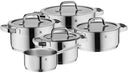 WMF Set de ollas Compact Cuisine - 5 piezas - Cacerolas ø 16, 16, 20 y 20 cm y cazo ø 14 cm