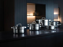 WMF Set de ollas Compact Cuisine - 5 piezas - Cacerolas ø 16, 16, 20 y 20 cm y cazo ø 14 cm