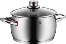 WMF juego de ollas Quality One - RVS 5-piezas Incluye GRATIS Cookinglife utensilios de cocina set - Olla ø 16, 20, 20 y 24 cm y Cazo ø 16 cm