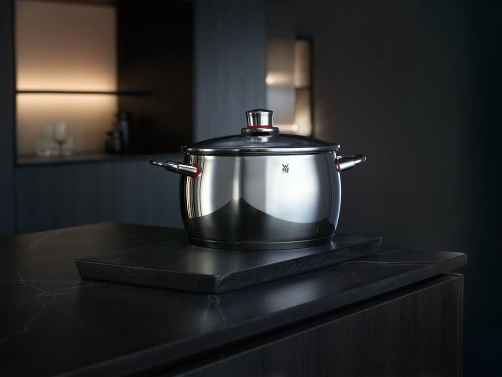 WMF juego de ollas Quality One - RVS 5-piezas Incluye GRATIS Cookinglife utensilios de cocina set - Olla ø 16, 20, 20 y 24 cm y Cazo ø 16 cm