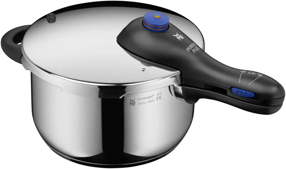 WMF Olla a presión Perfect Plus - Protección contra llamas - ø 22 cm - 4.5 litros