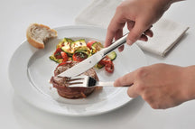 WMF Cubiertos para steak Nuova 12 piezas - Incluye GRATIS set de molinillos de pimienta y sal Cookinglife
