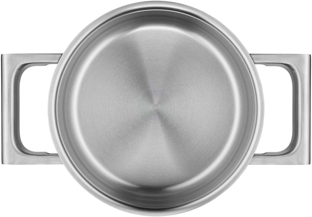 WMF Set de ollas Ultimate Cool 5 piezas - Acero inoxidable - Olla ø 16, 20, 20, 24 cm y cazo ø 16 cm