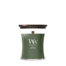 WoodWick Vela Aromática Mediana Frasier Fir - 11 cm / ø 10 cm - Vela Aromática en Vidrio - Mecha de Madera