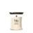 WoodWick Vela Aromática Mediana Vainilla & Sal Marina - 11 cm / ø 10 cm - Vela Aromática en Vidrio - Mecha de Madera
