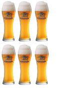 Vasos de cerveza Weihenstephaner Weizen - 500 ml - 6 unidades