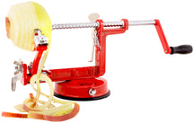 Pelador de manzanas Cosy & Trendy con ventosa - Rojo