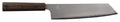 Yaxell Cuchillo Kiritsuke Hana 20 cm - Acero inoxidable de 3 capas - mango de madera Pakkah marrón oscuro