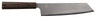 Yaxell Cuchillo Kiritsuke Hana 20 cm - Acero inoxidable de 3 capas - mango de madera Pakkah marrón oscuro