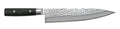 Cuchillo de chef Yaxell Zen 24 cm - acero damasco inoxidable de 37 capas - mango de Micarta canvas