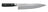 Cuchillo de chef Yaxell Zen 24 cm - acero damasco inoxidable de 37 capas - mango de Micarta canvas