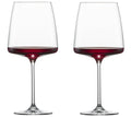 Copas de vino Zwiesel Glas Vivid Senses Aterciopelado y suntuoso - 710 ml - 2 piezas