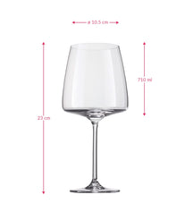 Copas de vino Zwiesel Glas Vivid Senses Aterciopelado y suntuoso - 710 ml - 2 piezas