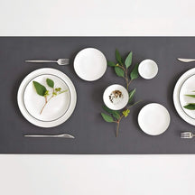 Platos de cena ASA Selection A Table Ligne Noire ø 26.5 cm - 4 piezas