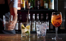 Vasos de agua Bormioli Rocco Rock Bar - 270 ml - 6 piezas