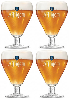 Affligem Vasos de cerveza 300 ml - 4 unidades