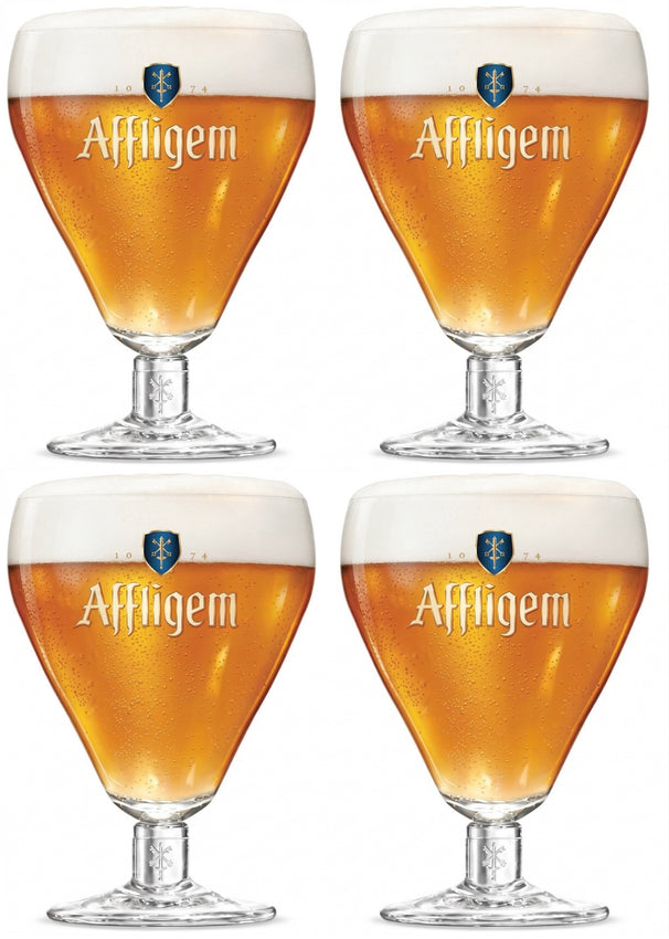 Affligem Vasos de cerveza 300 ml - 4 unidades