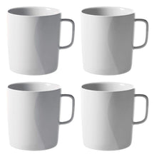 Alessi Mokken PlateBowlCup 300 ml - 4 piezas - Jasper Morrison - AJM28/89