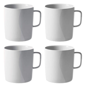 Alessi Mokken PlateBowlCup 300 ml - 4 piezas - Jasper Morrison - AJM28/89