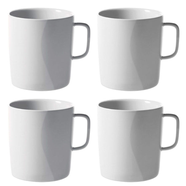 Alessi Mokken PlateBowlCup 300 ml - 4 piezas - Jasper Morrison - AJM28/89