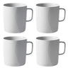 Alessi Mokken PlateBowlCup 300 ml - 4 piezas - Jasper Morrison - AJM28/89