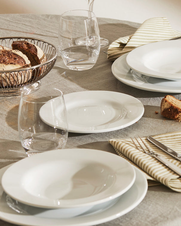 Alessi platos de desayuno / platos de postre PlateBowlCup ø 20 cm - 4 piezas - Jasper Morrison - AJM28/5