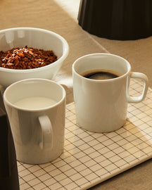 Alessi Mokken PlateBowlCup 300 ml - 4 piezas - Jasper Morrison - AJM28/89