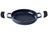Sartén parrilla / plancha Alva Nori ø 28 cm + asas de cuero gratis - apta para todas las fuentes de calor - capa antiadherente esmaltada