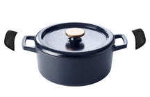 Cazuela con tapa Alva - Dutch Oven Nori de hierro fundido ø 26 cm + asas gratis - capa antiadherente esmaltada