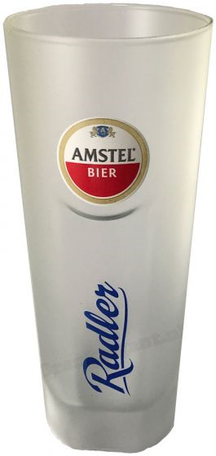 Vasos de cerveza Amstel Radler - 300 ml - 6 unidades