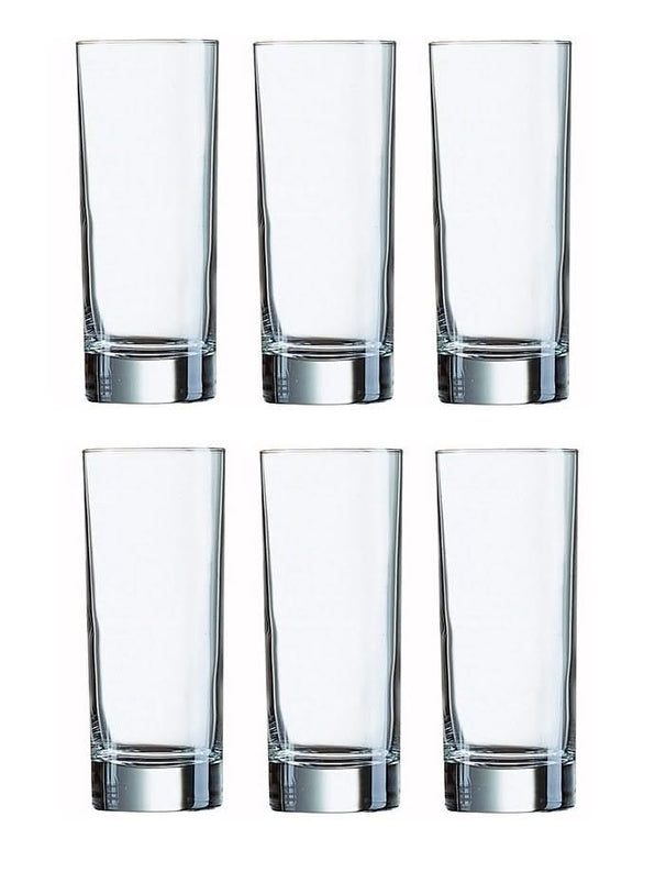 Arcoroc Vasos longdrink Islande - 330 ml - 6 piezas